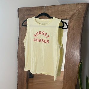 Patagonia Organic Cotton Athletic Top (SZ M)